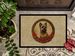 Cairn Terrier Christmas Flowers Doormat Front Door Mat Indoor Outdoor Rugs For Entryway, Non Slip Washable Low Pile, 24H X 36W_maomaolike.com