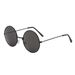 Metal Retro Round Frame Sunglasses Round Best Man Group Prince Sunglasses Wedding Show Performance Glasses_maomaolike.com
