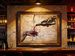 Modern Style, Gentleman Enjoying Red Wine, Home Décor Painting, Wall Art Poster, Living Room Sofa Backdrop Artwork, Art Exhibition Piece_maomaolike.com