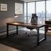 Simple Conference Table, Rectangular Meeting Table Computer Desk_maomaolike.com