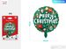 Christmas Decor Balloon - 18 Inch Foil Santa Snowman_maomaolike.com