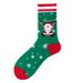 Unisex Christmas socks Hipster stockings mid-tube stockings Santa Claus Christmas socks_maomaolike.com