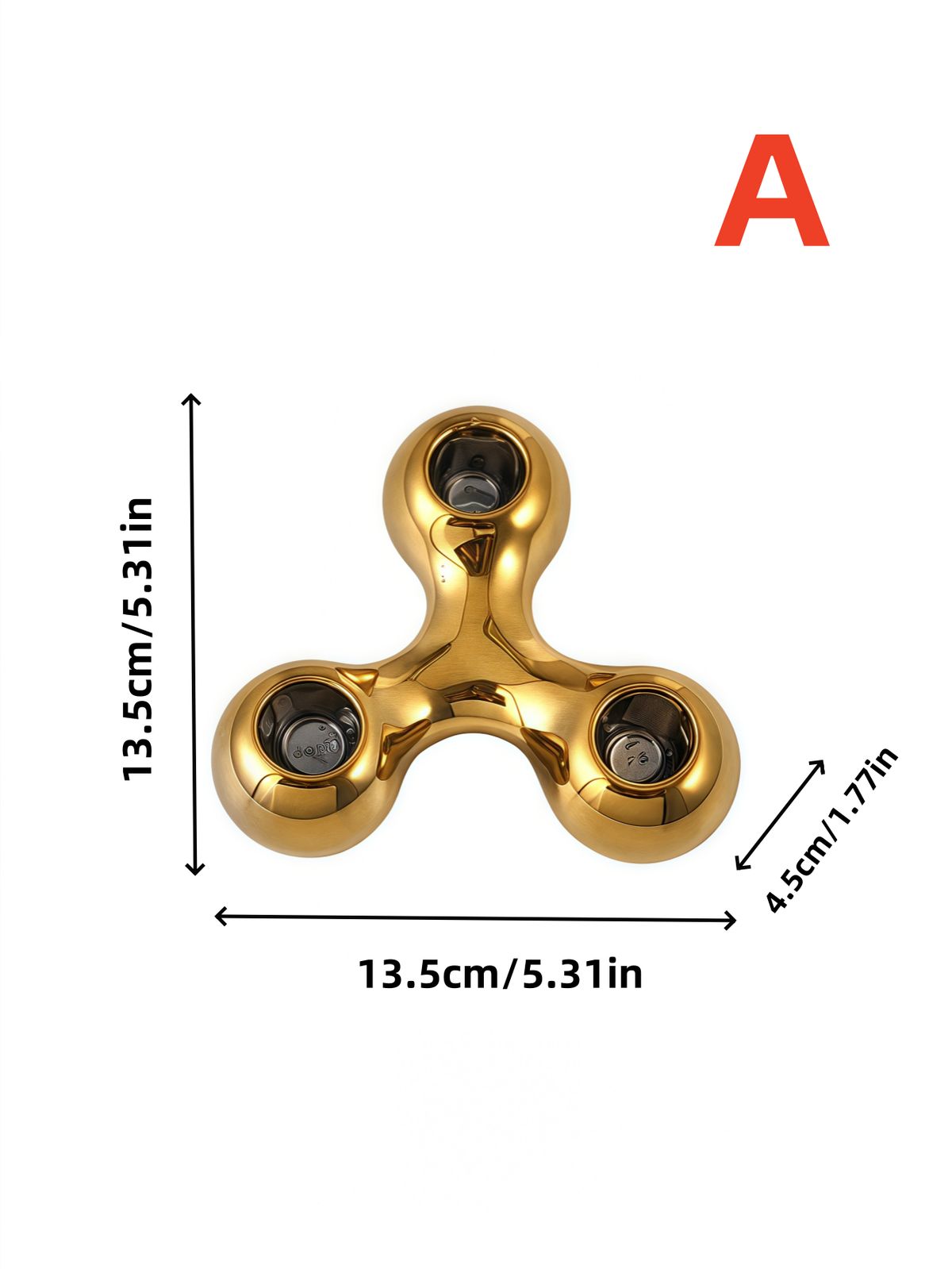 1pc Gold High-end Light Luxury Design Three-hole Candle Holder Is Used In The Living Room Countertop Multi-scene Ornament Candle Candle Holder_maomaolike.com