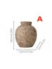1pc Vintage Ceramic Vase Holdable Water Flower Arrangement Vase Small Size Lightweight Design Suitable For Various Occasions Ornament Decoration Vase_maomaolike.com