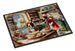 Basset Hound Christmas Cookies Doormat Front Door Mat Indoor Outdoor Rugs For Entryway, Non Slip Washable Low Pile, 24H X 36W_maomaolike.com