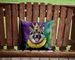 Norwegian Elkhound King Of Mardi Gras Throw Pillow Machine Washable, Indoor Outdoor Decorative Pillow For Couch, Bed Or Patio, 14Hx14W_maomaolike.com