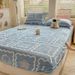 Winter Milk Velvet Single Piece Coral Fleece Mattress Sheet Full Wrap Dormitory Bed Cover_maomaolike.com
