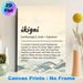 Ikigai Definition Painting Poster, Soft-hued Japanese Ukiyo-e Wave Style Poster, Inspirational Life Purpose Quote Ideal For Home Office, Living Room_maomaolike.com