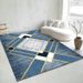 Living Room Rug,Large Rug,Oversized, Gold Leaves Design,Bedroom Rug,Soft And Thick, Machine Washable, Thickened Rug, Bedside Rug,Decorative Indoor Rug_maomaolike.com