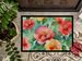 Georgia Cherokee Rose In Watercolor Doormat Front Door Mat Indoor Outdoor Rugs For Entryway, Non Slip Washable Low Pile, 24H X 36W_maomaolike.com