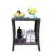 Outdoor Patio Furniture 1 Coffee Table With Clear Tempered Glass_maomaolike.com