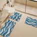 Bathroom Mat Toilet Mat Shower Mat Entrance Rug Absorbent Non-Slip Mat Soft Quick-Dry Machine Washable_maomaolike.com