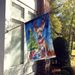 American Hairless Terrier Christmas Reindeer House Flag Large Porch Sleeve Pole Decorative Outside Yard Banner Artwork Wall Hanging, Polyester, House Size, Multicolor_maomaolike.com