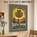 Camino De Santiago Themed Painting Poster, Vintage Retro Hiker & Scallop Mountain Scene Poster, Inspirational Journey-focused Decor Ideal For Home_maomaolike.com
