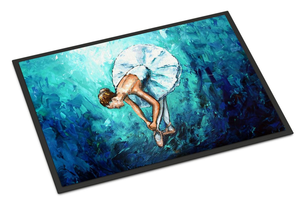Early Practice Ballet Doormat Front Door Mat Indoor Outdoor Rugs For Entryway, Non Slip Washable Low Pile, 24H X 36W_maomaolike.com