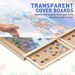 Portable Puzzle Board - Can Hold 1500 DIY Rotating Puzzle Boards With Drawers And Lids - Sturdy Puzzle Table With 6 Drawers - With Lazy Susan, Rotating Puzzle Accessories, (workbench+6 Drawers)_maomaolike.com