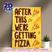 Pizza Themed Fun Slogan Painting Poster, Vibrant Cartoon-style Pizza Slice Poster, Playful Food-inspired Decor Ideal For Kitchen, Dining Room Or Game_maomaolike.com