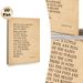 Inspirational Quote Painting Poster, Vintage-toned Text Art Poster, Motivational Words About Courage And Belief, Ideal For Home Office And Living Room_maomaolike.com
