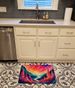 Astilbe In Color Memory Foam Kitchen Mat Machine Washable Anti-Fatigue Mat Cushion Comfort Bath Mat Or Kitchen Rug_maomaolike.com