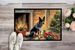 Australian Cattle Dog Cozy Christmas Doormat Front Door Mat Indoor Outdoor Rugs For Entryway, Non Slip Washable Low Pile, 24H X 36W_maomaolike.com