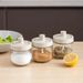 VANFOLA Glass Spice Jar, Household Kitchen Seasoning Container, Elegant Salt & Condiment Storage Bottle_maomaolike.com