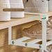 Storage Rack Home Shoe Cabinet Telescopic Layered Partition Creative Hanging Slippers Organizer Space-Saving Artifact_maomaolike.com