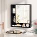 Wall Mounted Bathroom Cabinet With Mirror Single Door For The Bathroom, Living Room Or Entryway_maomaolike.com