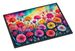 Carnations In Color Doormat Front Door Mat Indoor Outdoor Rugs For Entryway, Non Slip Washable Low Pile, 24H X 36W_maomaolike.com
