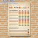 Responsibility Chart Painting Poster, Retro Color-coded Task Tracker Poster, Helps Organize Daily And Weekly Responsibilities, Suitable For Home And_maomaolike.com