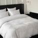 Light Luxury Simple Jacquard Matte Quilt Set Full Size_maomaolike.com