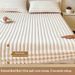 Soft Fluffy Faux Rabbit Fur Fitted Sheet - Ultra Warm & Non-Slip Winter Bed Cover For Home, Dorm, All Mattress Sizes_maomaolike.com