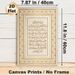 Islamic Quranic Calligraphy Painting Poster, Elegant Gold-toned Traditional Islamic Geometric Border Script Poster, Exquisite Religious Art Ideal For_maomaolike.com