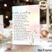 Snowdrop Poem Painting Poster, Gentle Watercolor Floral Poster, Heartfelt Sentimental Verse With Delicate Snowdrop Blooms, Suitable For Cozy Home Wall_maomaolike.com
