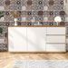 New Mediterranean Oil Fume Series High Temperature Resistant Waterproof Oilproof Kitchen Stove Restaurant Wallpaper Wall_maomaolike.com