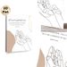 Islamic Quran Verse Painting Poster, Minimalist Line-art Praying Hands & Neutral Tone Poster, Inspirational Religious Scripture Decor For Home, Prayer_maomaolike.com