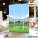 Rugby Stadium Themed Painting Poster, Vibrant Flat Graphic Style Rugby Stadium With Goalposts Poster, Sports-inspired Wall Decor Ideal For Home, Game_maomaolike.com