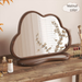 Cloud Makeup Table Solid Wood Dressing Retro Bedroom Home High-End Desktop Mirror_maomaolike.com