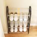 Household Shoe Rack, Multi-functional, Space-saving For The Entryway, Simple Storage Solution, Dust-proof Organizer, Versatile Shelving Unit._maomaolike.com