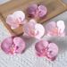 Premium Butterfly Orchid Head Artificial Flower Accessories DIY Handmade Wedding Decoration Petal Hair Clip Headwear_maomaolike.com