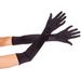 Unisex Satin gloves, long dress satin gloves, wedding performance ball gloves clothing accessories, dance gloves_maomaolike.com