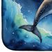 Dolphin In A Starry Sea Dish Drying Mat Absorbent Dish Drying Mat Pad For Kitchen Counter Dish Drainer Mat For Countertop, 14 X 21", Multicolor_maomaolike.com