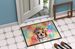 Chihuahua Hippie Dawg Doormat Front Door Mat Indoor Outdoor Rugs For Entryway, Non Slip Washable Low Pile, 24H X 36W_maomaolike.com