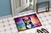 Border Collie Hippie Dawg Doormat Front Door Mat Indoor Outdoor Rugs For Entryway, Non Slip Washable Low Pile, 24H X 36W_maomaolike.com