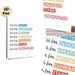 German Motivational Affirmation Painting Poster, Vibrant Color-blocked Typographic Poster, Uplifting Daily Motivational Reminder, Suitable For Home_maomaolike.com