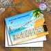 Guitar Fretboard Painting Poster, Colorful Beach-Themed Educational Poster, Clear Note Layout For Guitar Learning, Ideal For Music Practice Rooms_maomaolike.com