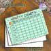 Potty Chart Painting Poster, Colorful Playful Cartoon-style Poster, Functional Weekly Toilet Training Tracker With Cute Icons, Ideal For Bathroom Use_maomaolike.com