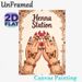 Henna Station Painting Poster, Exquisite Ethnic Style Poster, Intricate Butterfly Henna Hand Art, Functional Sign For Henna Service Stations, Suitable_maomaolike.com