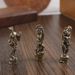 Brass Eight Immortals Crossing The Sea Buddha Statue Vintage Desktop Small Ornament Antique Miscellaneous Cultural Play_maomaolike.com