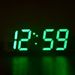3D Digital Alarm Clock, Home Desktop Clock, Wall-Mounted Entertainment Clock, High-End Creative LED Wall-Mounted Electronic Clock_maomaolike.com