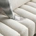 53.2"Width Modern End Of Bed Bench Sherpa Fabric Upholstered 2 Seater Sofa Couch Entryway Ottoman Bench Fuzzy Sofa Stool Footrest Window Bench With Gold Metal Legs For Bedroom Living Room,BEIGE_maomaolike.com